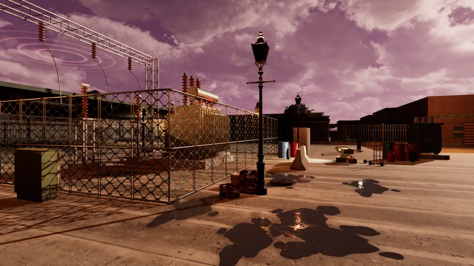 Umbral — Capturas del motor: misma calle, misma cámara